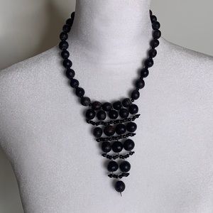 Free People Costa Rican beaded trident necklace